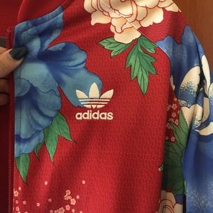 Adidas Floral Track Jacket- not available in USA !